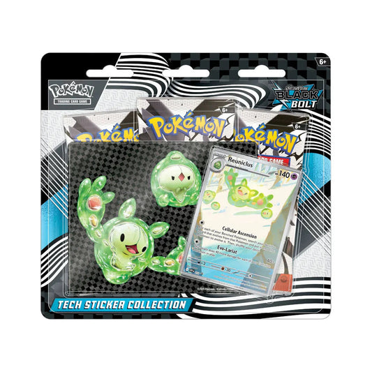 Pokemon TCG: Scarlet & Violet— Black Bolt Tech Sticker Collection