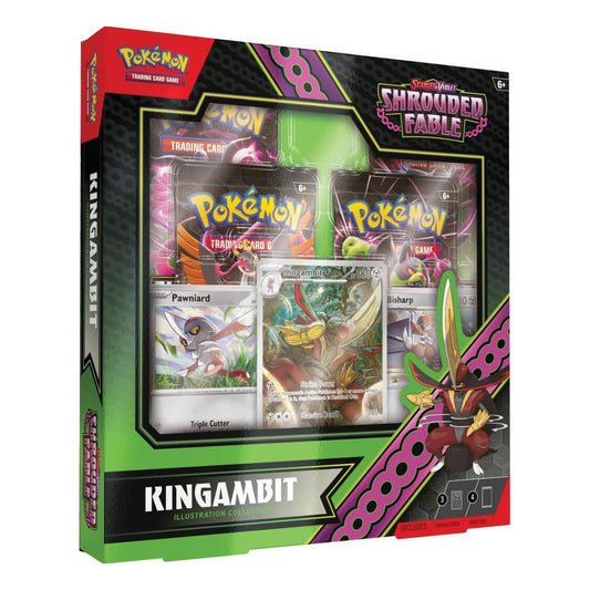 Pokemon TCG - Scarlet & Violet 6.5 - Shrouded Fable Kingambit Illustration Collection