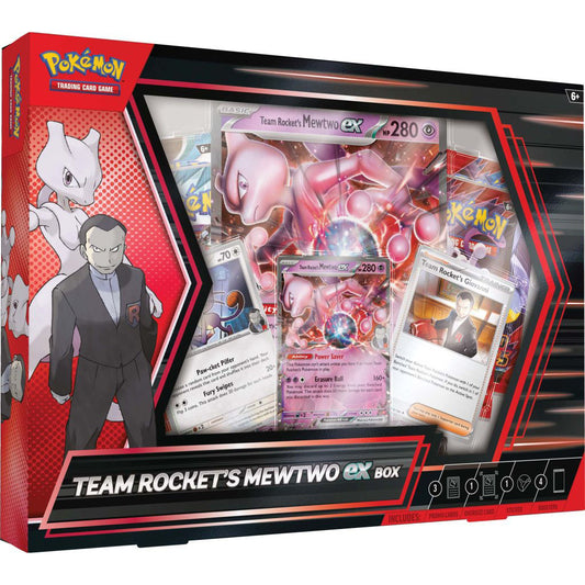 Pokemon TCG - Team Rocket's Mewtwo ex Box