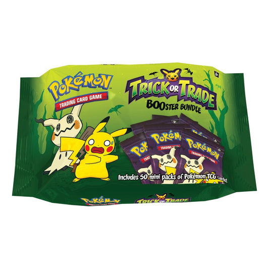 Pokemon TCG BOOster Bundle - Trick or Trade (50 mini packs)