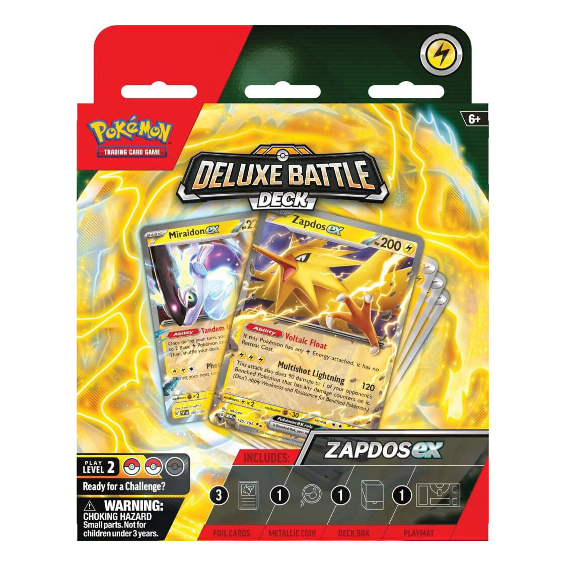 Pokemon TCG - Ninetales ex & Zapdos ex Deluxe Battle Deck