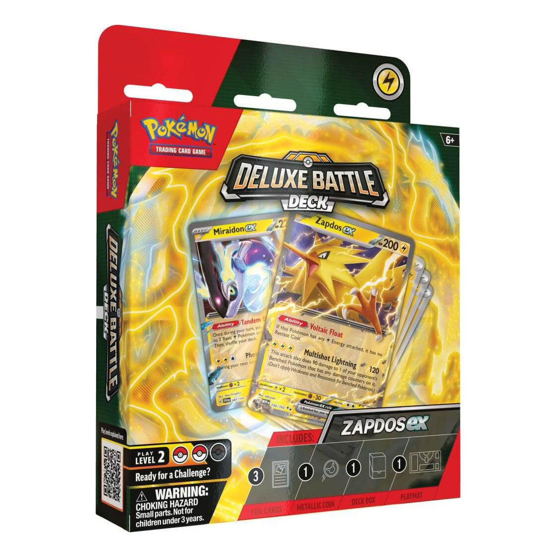 Pokemon TCG - Ninetales ex & Zapdos ex Deluxe Battle Deck