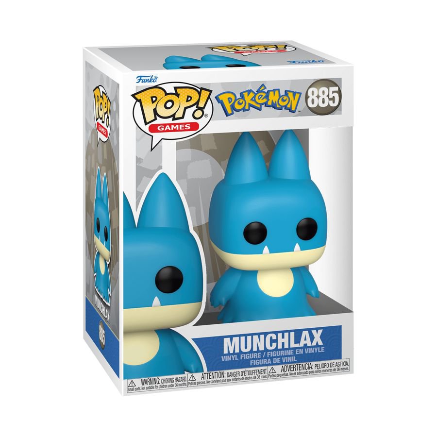 Pokemon - Munchlax Pop! Vinyl - PKMN Australia