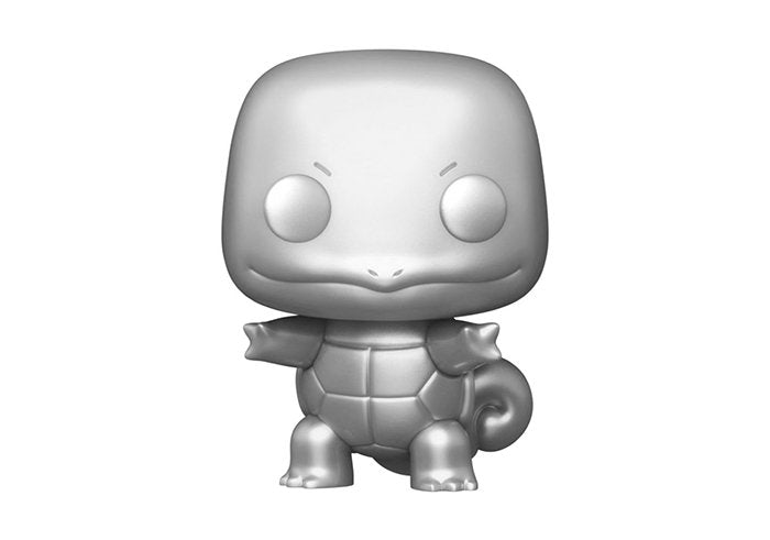 Pokemon - Squirtle Silver Metallic 25th Anniversary US Exclusive Pop! Vinyl - PKMN Australia