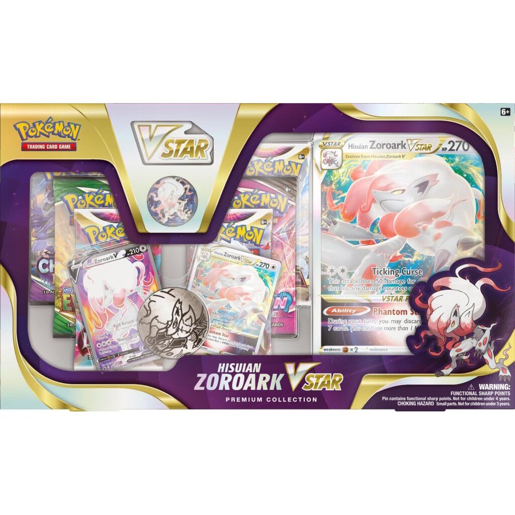 Pokemon TCG - Hisuian Zoroark VSTAR Premium Collection - PKMN Australia