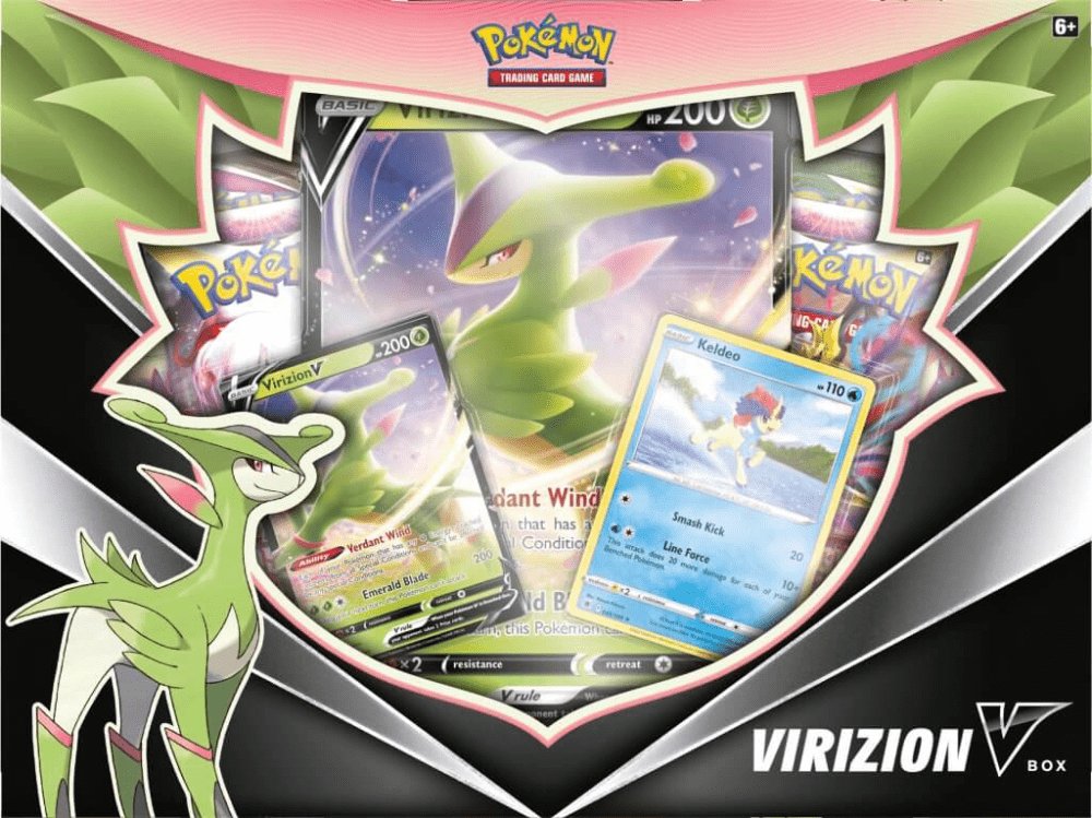 Pokemon TCG - Virizion V Box - PKMN Australia